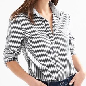 GAP Striped Button Down Professional Shirt
